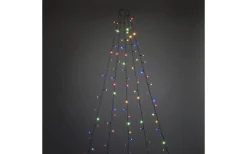 Julgransbelysning<Konstsmide Julgransslinga 1,8m Frost RGB, Timerfunktion Inomhus