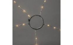 Konstsmide Julgransslinga Micro-LED 2,4m Silver/Amber Inomhus* Julgransbelysning