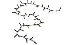 Långa Ljusslingor (11-20M)|Clusterslingor<Konstsmide Julgryning Clusterslinga 13,18m 600L Pastellfärger LED IP44