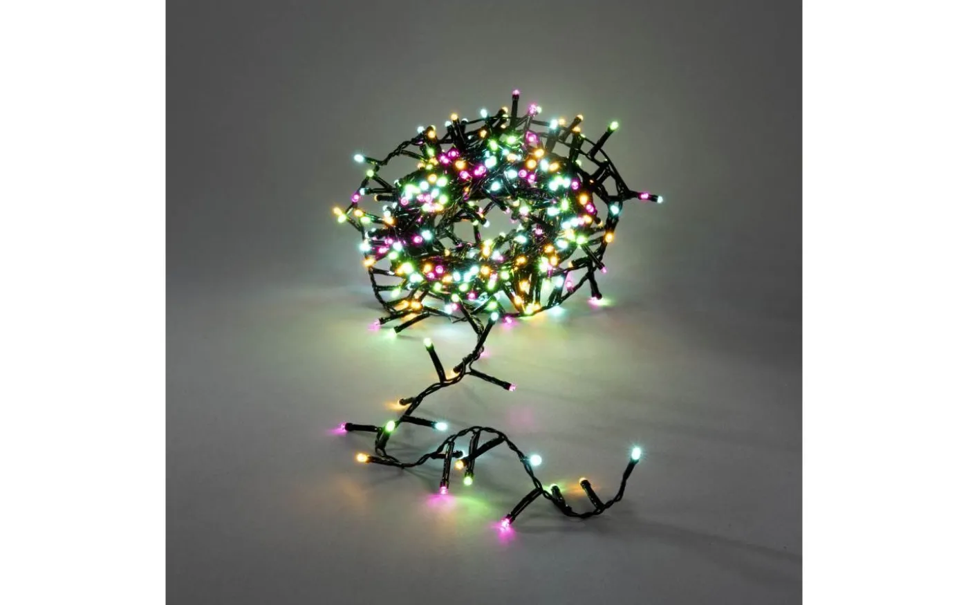 Julgryning Clusterslinga 17,58m 800L Pastellfärger LED IP44