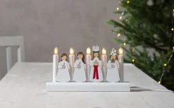 Julia Luciatåg Adventsljusstake 5L 16cm