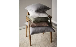 Kuddfodral<Svanefors Julie Kuddfodral 45x45cm Lin/Vit