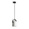 Julietta Short Fönsterlampa 15cm Opalglas/Svart
