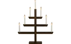 Visa Alla Adventsljusstakar|Adventsljusstakar 61-120 Cm<Konstsmide Julskimmer Adventsljusstake 61cm Brunbets