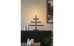 Visa Alla Adventsljusstakar|Adventsljusstakar 61-120 Cm<Konstsmide Julskimmer Adventsljusstake 61cm Brunbets