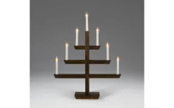 Visa Alla Adventsljusstakar|Adventsljusstakar 61-120 Cm<Konstsmide Julskimmer Adventsljusstake 61cm Brunbets