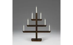 Visa Alla Adventsljusstakar|Adventsljusstakar 61-120 Cm<Konstsmide Julskimmer Adventsljusstake 61cm Brunbets