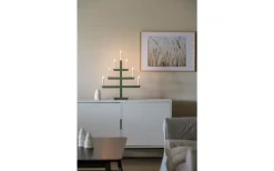 Konstsmide Julskimmer Adventsljusstake 61cm Mörkgrön* Visa Alla Adventsljusstakar|Adventsljusstakar 61-120 Cm