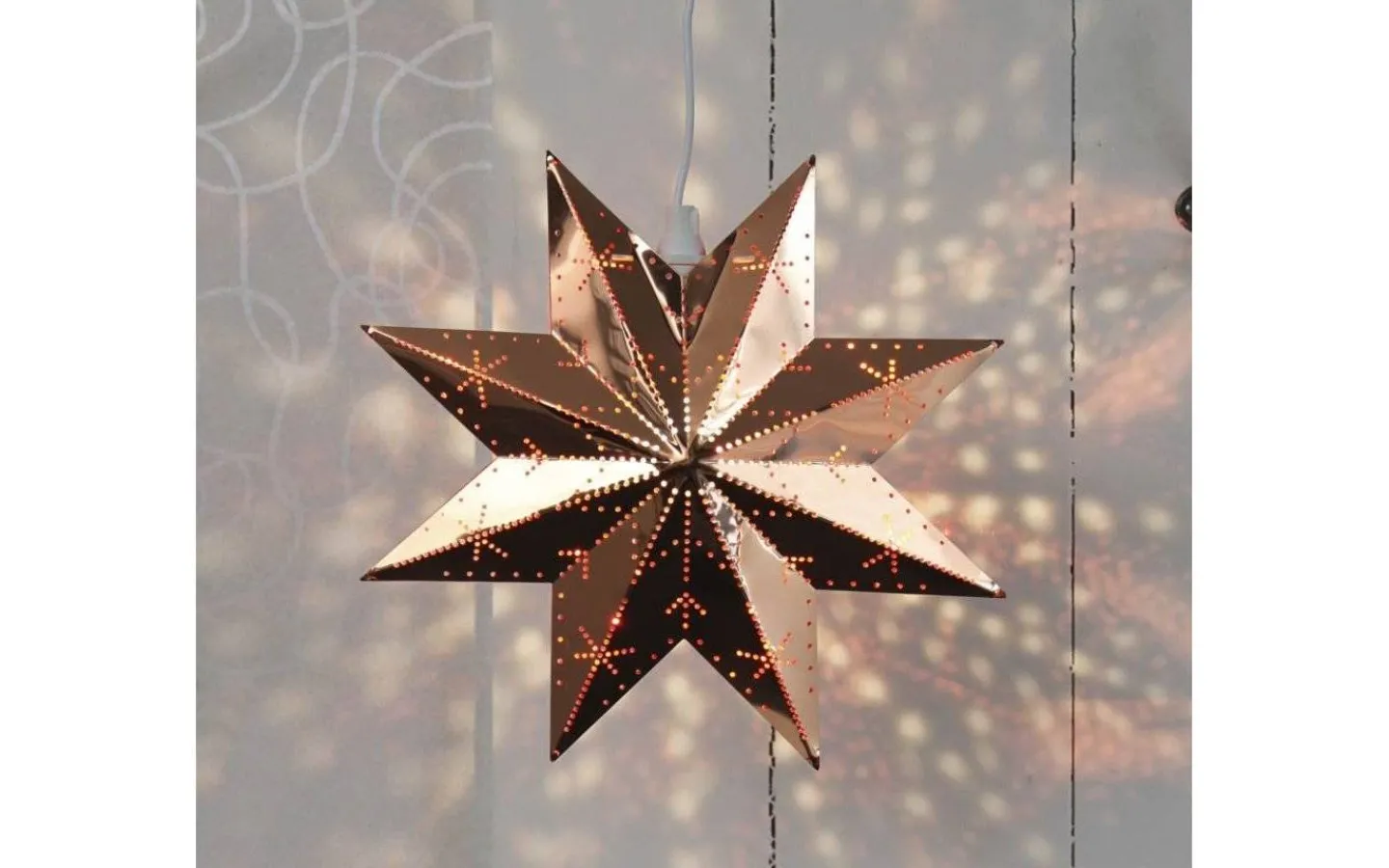 Visa Alla Julstjärnor|Julstjärnor Med Sladd<Star Trading Julstjärna Classic 28cm Koppar