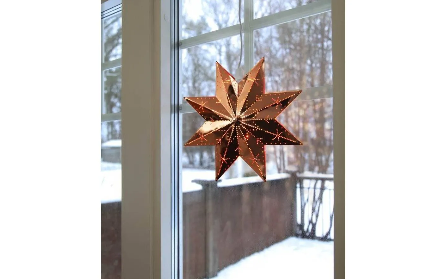 Visa Alla Julstjärnor|Julstjärnor Med Sladd<Star Trading Julstjärna Classic 28cm Koppar