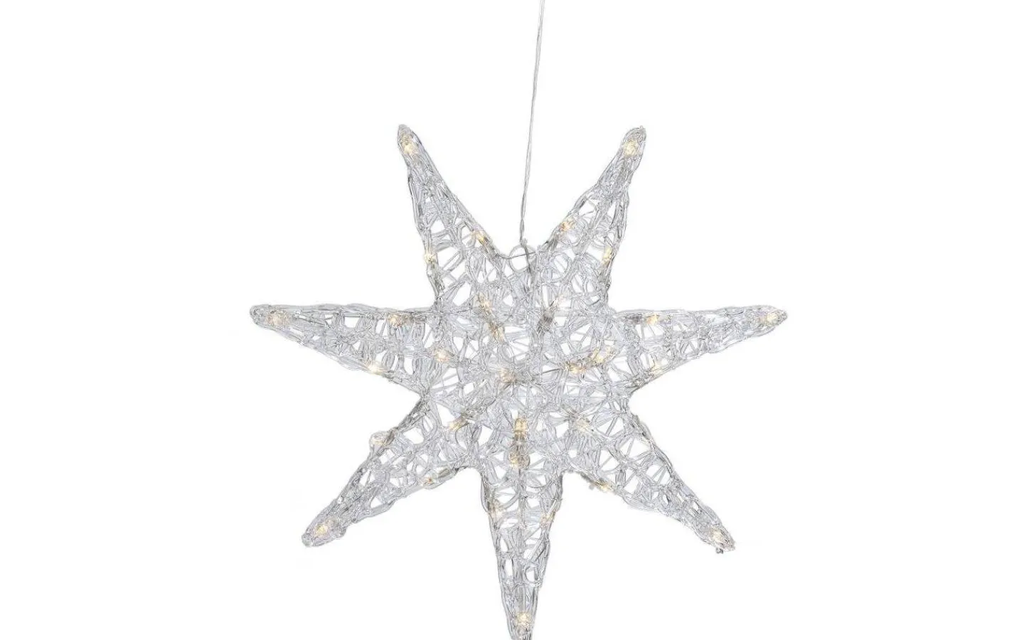 Julpynt Inomhus<Konstsmide Julstjärna LED 45cm Varmvit