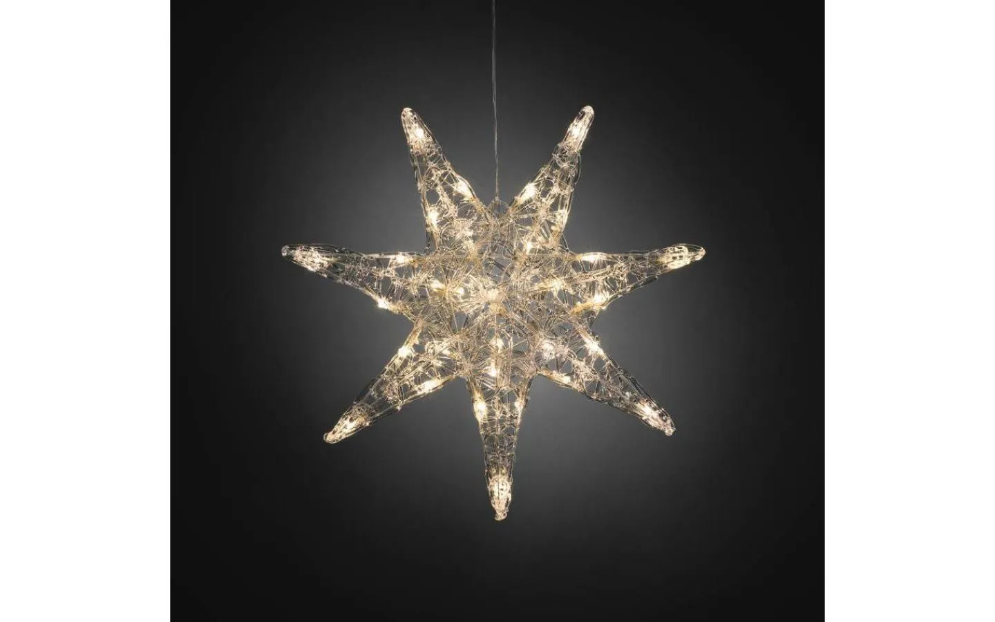 Julpynt Inomhus<Konstsmide Julstjärna LED 45cm Varmvit