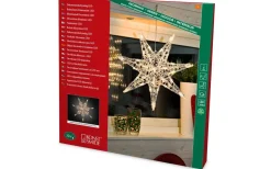 Julpynt Inomhus<Konstsmide Julstjärna LED 45cm Varmvit