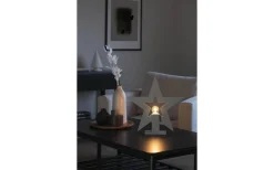 Konstsmide Julstjärna på Fot 35cm Grå* Julpynt Inomhus