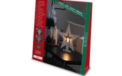 Konstsmide Julstjärna på Fot 35cm Grå* Julpynt Inomhus