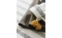 Bordslöpare<Svanefors Juni Löpare Grå 35x120cm