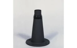 Konstsmide Junior Grindstolpsfäste Svart* Stolpar & Fundament