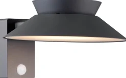 Nordlux Justina Solcellslampa Rörelsesensor Vägglampa Antracit IP44* Solcellslampor Vägg|Visa Alla Solcellslampor