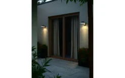 Nordlux Justina Solcellslampa Rörelsesensor Vägglampa Antracit IP44* Solcellslampor Vägg|Visa Alla Solcellslampor