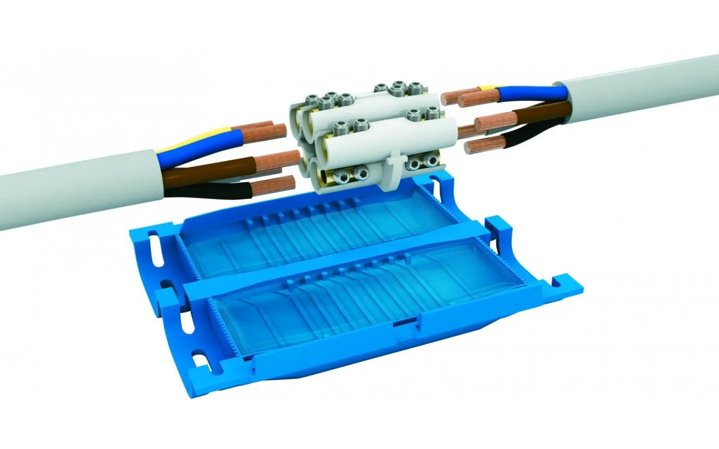 Malmbergs Kabelskarv, Gel, 5x16 mm², 0,6/1kV* Isolermaterial