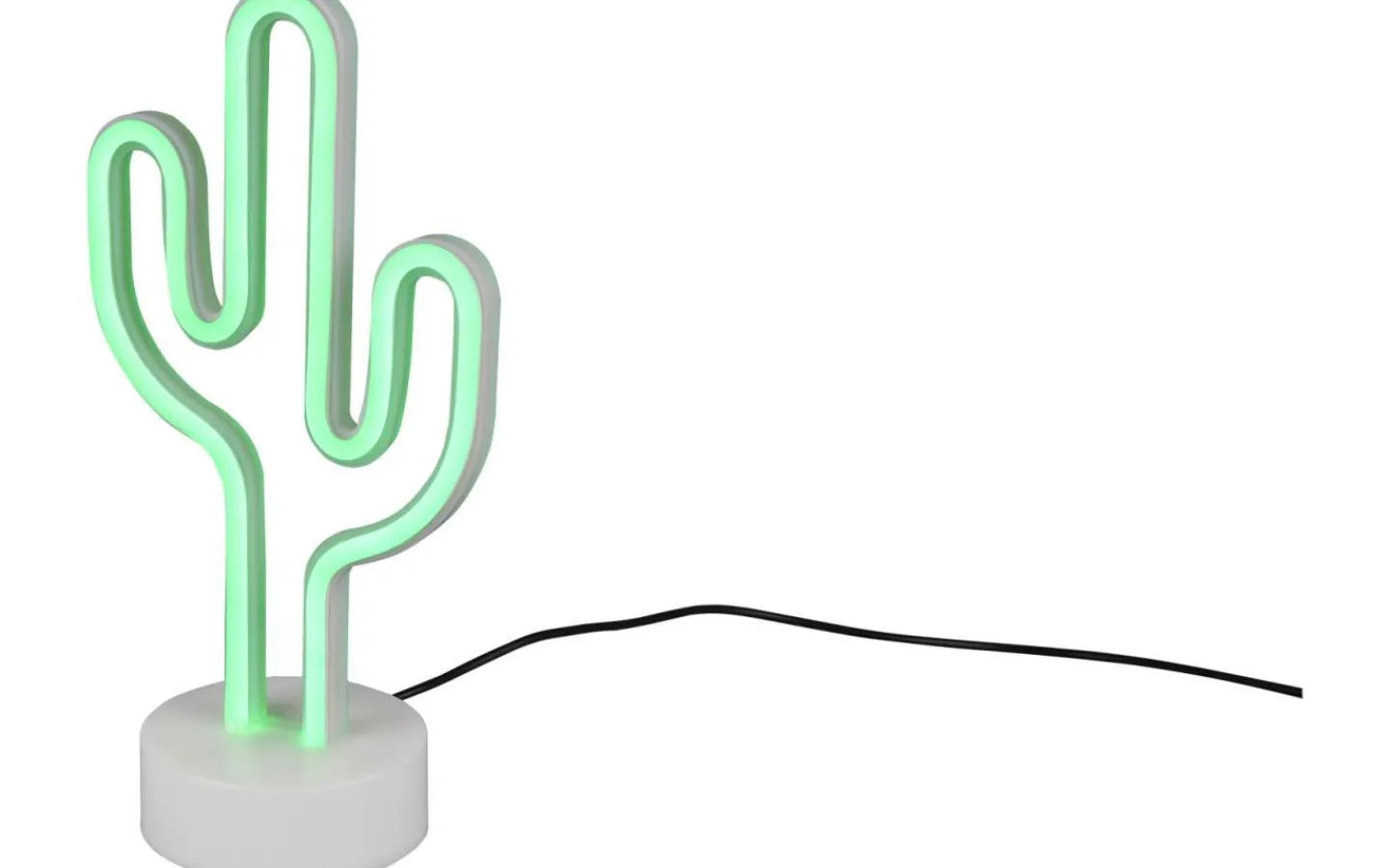 Barnrum|Bordslampor<Reality Kaktus Bordslampa LED vit