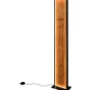 Golvlampor<Trio Lighting Kalea Golvlampa LED trä