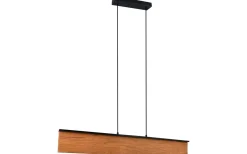 Avlånga Taklampor<Trio Lighting Kalea Taklampa LED i trä