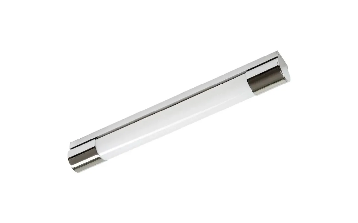 ArmaturHantverk Kalven Vägglampa med uttag 80cm LED 9W 3000K Krom IP44* Badrumslampor Vägg