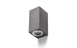 Upp Eller Nedljus Lampor<Rendl Kane Vägglampa 18cm Betong/Mörk Granit IP65