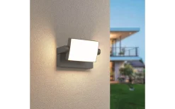 Kansas Vägglampa LED antracit IP54