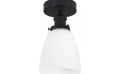 Badrum|Badrumslampor Tak<PR Home Kappa Plafond 14cm Svart/Opal