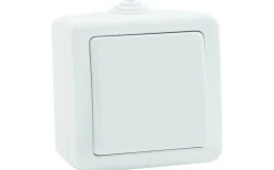 Strömställare/Vägguttag<Malmbergs Kapslad strömbrytare, 1-pol/trapp, IP54