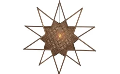 Visa Alla Julstjärnor|Julstjärnor Med Sladd<Globen Lighting Karin Julstjärna 70cm Brun