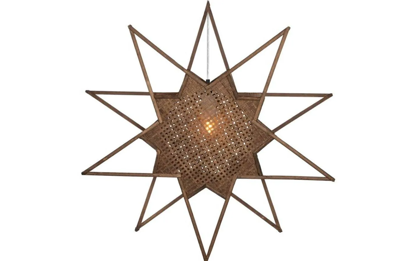 Visa Alla Julstjärnor|Julstjärnor Med Sladd<Globen Lighting Karin Julstjärna 70cm Brun