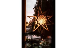 Karin Julstjärna 45cm Brun