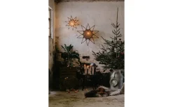 Karin Julstjärna 45cm Brun