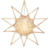 Globen Lighting Karin Julstjärna 45cm Natur* Visa Alla Julstjärnor|Julstjärnor Med Sladd