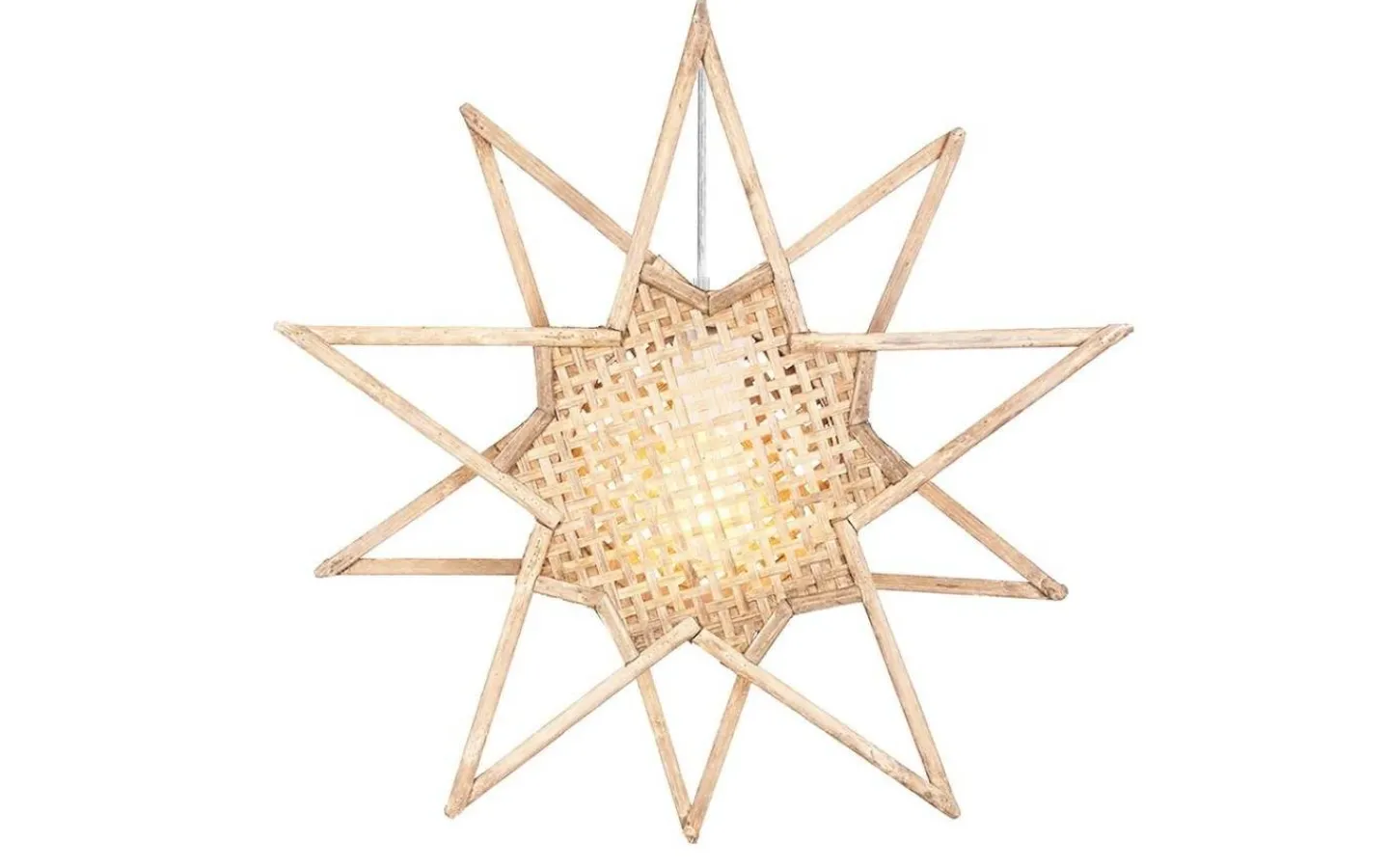 Globen Lighting Karin Julstjärna 45cm Natur* Visa Alla Julstjärnor|Julstjärnor Med Sladd