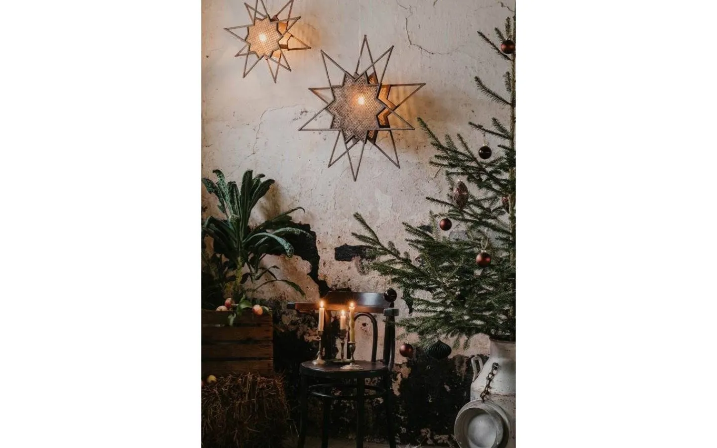 Globen Lighting Karin Julstjärna 45cm Natur* Visa Alla Julstjärnor|Julstjärnor Med Sladd