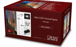 Konstsmide Karl Decklight LED 3-Pack Extension 3000K 12lm 3x0,72W 12V System* System Konstsmide 12V