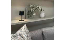 Dyberg Larsen Karl Uppladdningsbar Bordslampa 37cm LED 3000K 2W Svart IP44* Uppladdningsbara Lampor Utomhus|Uppladdningsbara Lampor Utomhus