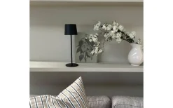 Dyberg Larsen Karl Uppladdningsbar Bordslampa 37cm LED 3000K 2W Svart IP44* Uppladdningsbara Lampor Utomhus|Uppladdningsbara Lampor Utomhus