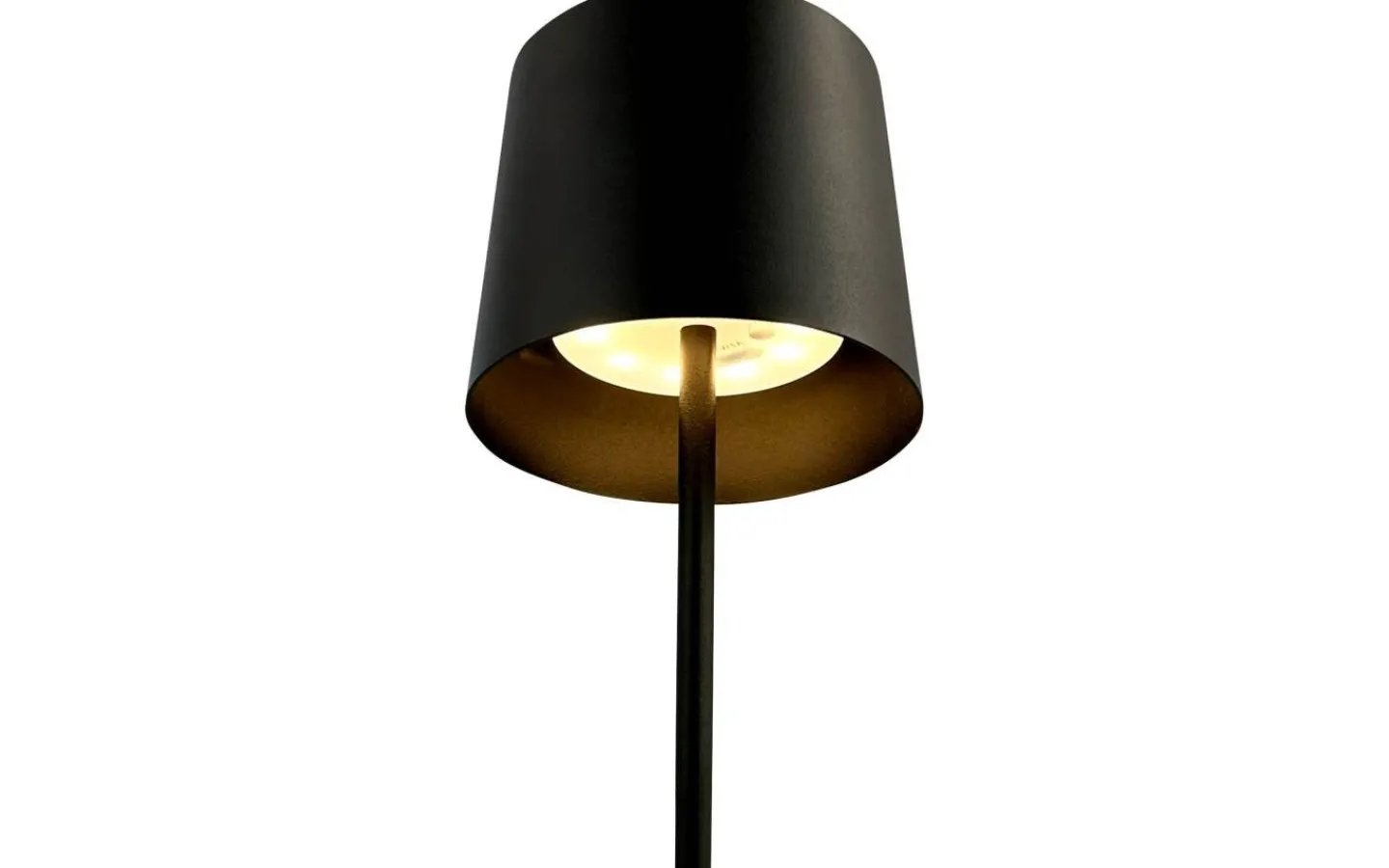 Dyberg Larsen Karl Uppladdningsbar Bordslampa 37cm LED 3000K 2W Svart IP44* Uppladdningsbara Lampor Utomhus|Uppladdningsbara Lampor Utomhus