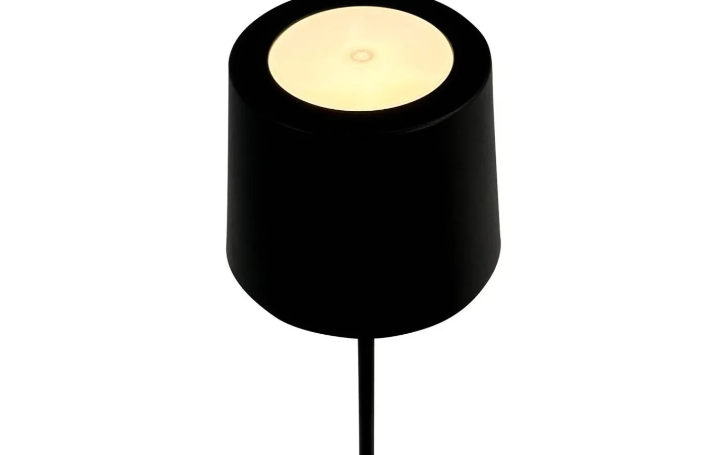 Dyberg Larsen Karl Uppladdningsbar Bordslampa 37cm LED 3000K 2W Svart IP44* Uppladdningsbara Lampor Utomhus|Uppladdningsbara Lampor Utomhus