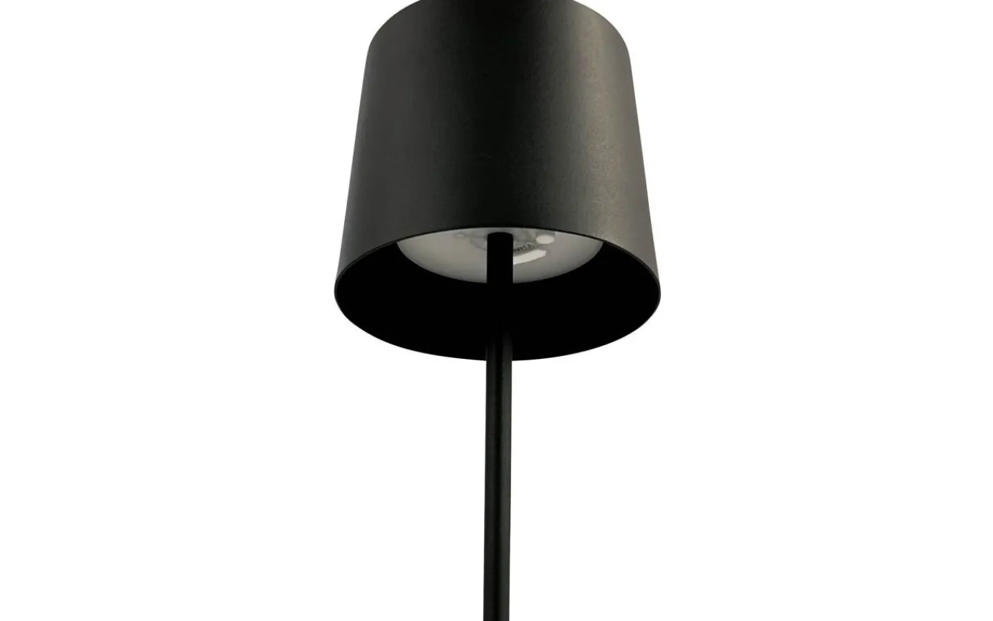 Dyberg Larsen Karl Uppladdningsbar Bordslampa 37cm LED 3000K 2W Svart IP44* Uppladdningsbara Lampor Utomhus|Uppladdningsbara Lampor Utomhus