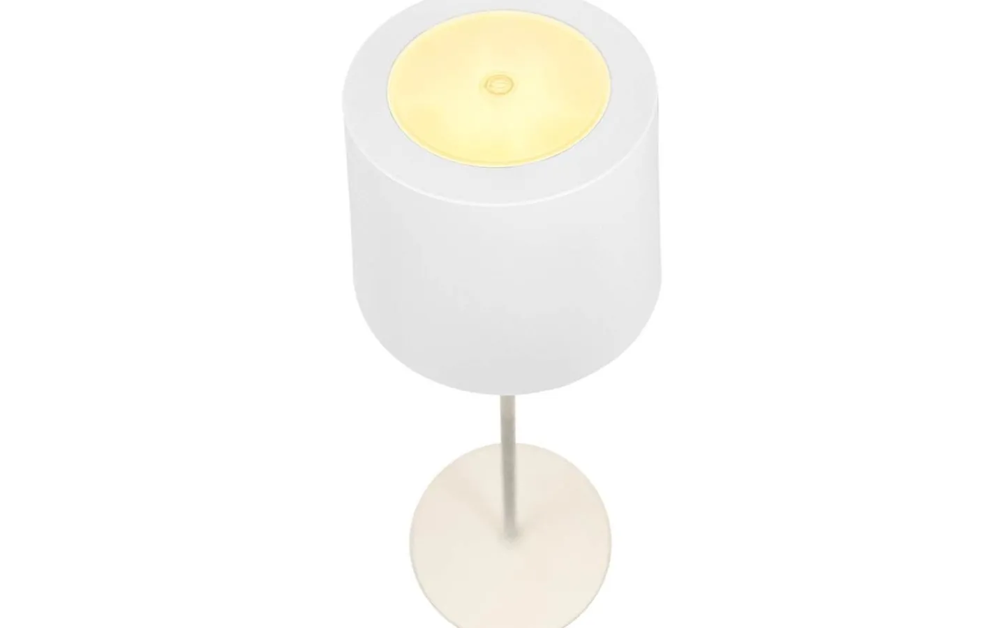 Dyberg Larsen Karl Uppladdningsbar Bordslampa 37cm LED 3000K 2W Vit IP44* Uppladdningsbara Lampor Utomhus|Uppladdningsbara Lampor Utomhus