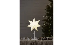 Visa Alla Julstjärnor|Julstjärnor På Fot<Star Trading Karo Jultjärna på fot 52 cm Vit