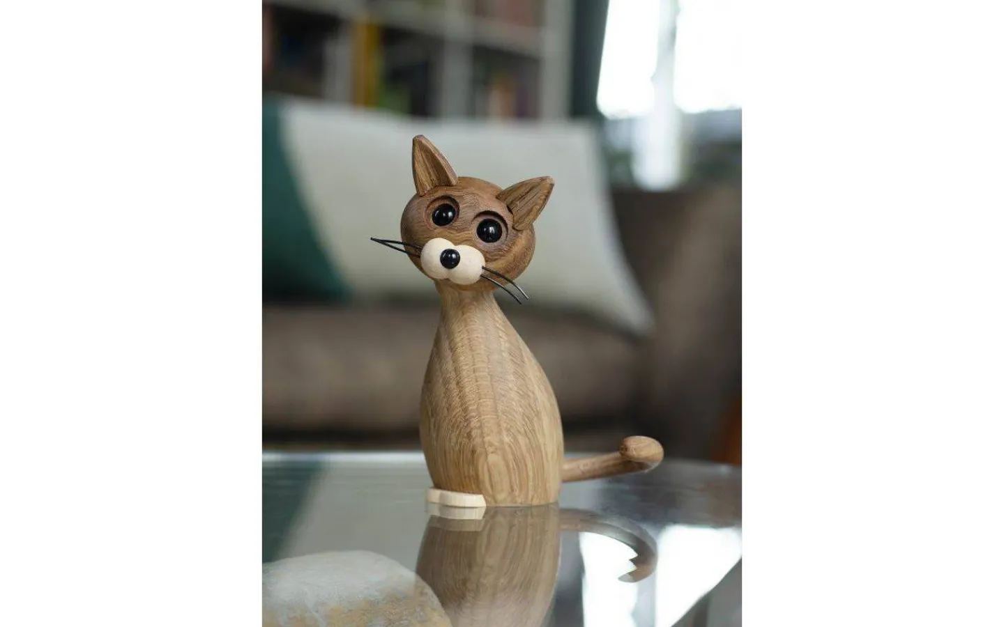 Trädekorationer<Spring Copenhagen Katt Lucky Trädekoration 15,9cm Ek