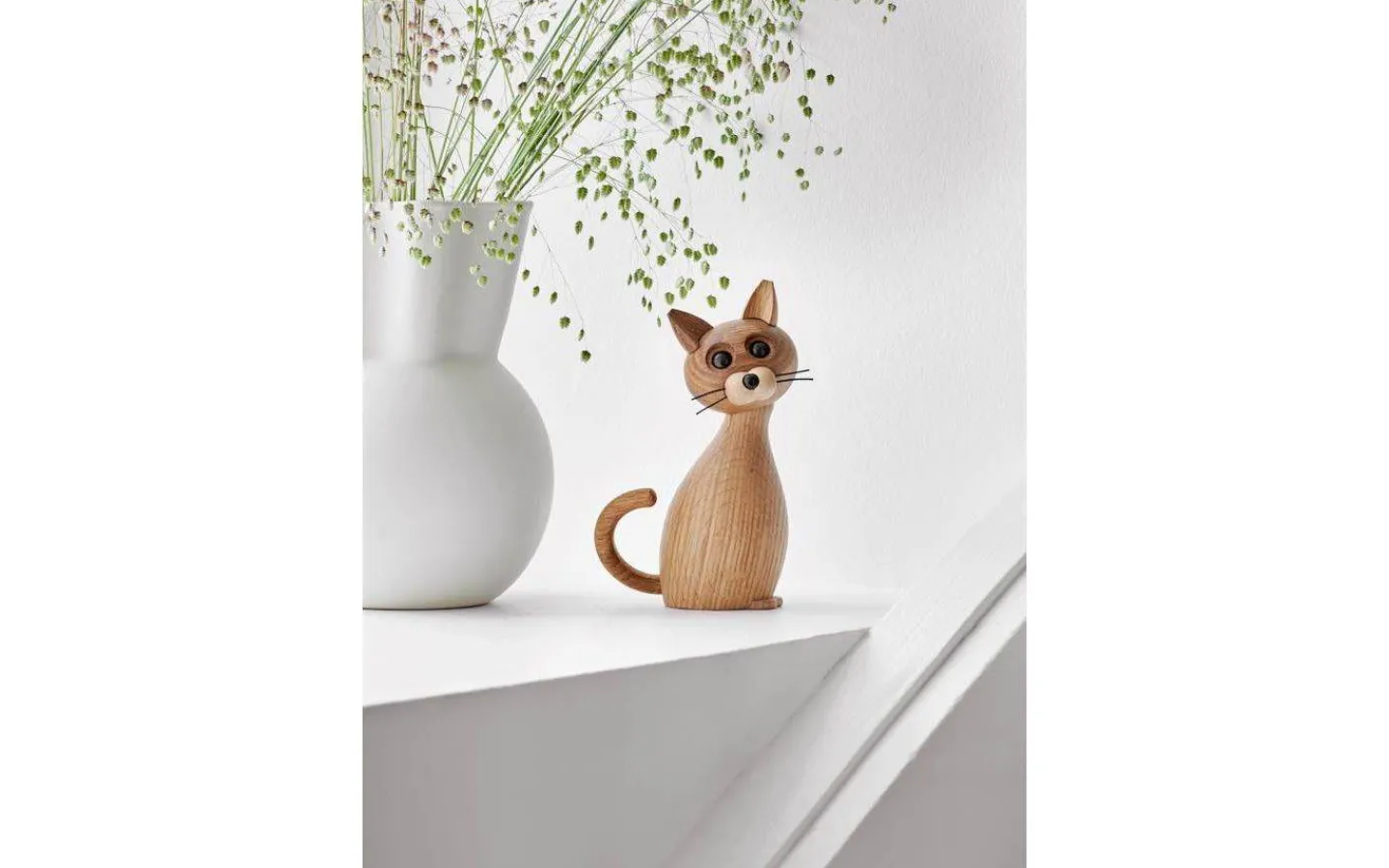 Trädekorationer<Spring Copenhagen Katt Lucky Trädekoration 15,9cm Ek