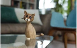 Trädekorationer<Spring Copenhagen Katt Lucky Trädekoration 15,9cm Ek